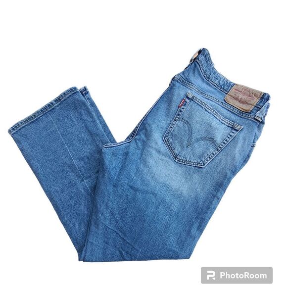 Levi's 518 jeans, super low bootcut, juniors size 19 - Picture 3 of 7